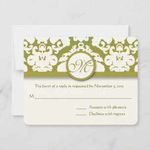 RSVP-Karten - Erforderliche 5 x 7 große Einflüsse RSVP Karte