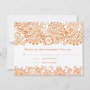 RSVP-Karten - Erforderliche 5 x 7 große Einflüsse RSVP Karte