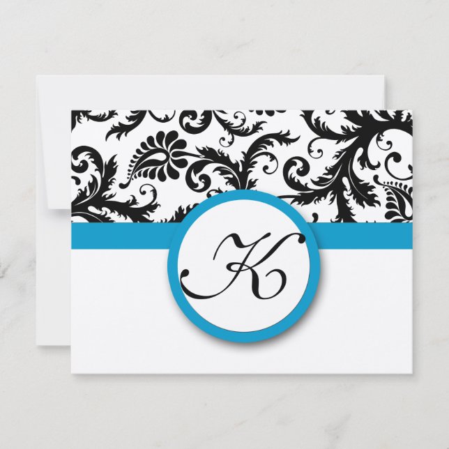 RSVP-Karten - Erforderliche 5 x 7 große Einflüsse RSVP Karte (Vorderseite)
