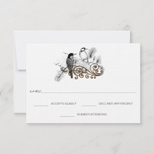 RSVP-Karten - Erforderliche 5 x 7 große Einflüsse RSVP Karte