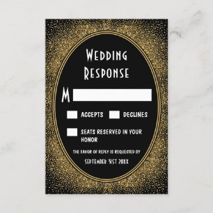 RSVP-Karten für Hochzeiten und Hochzeiten RSVP Karte