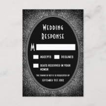 RSVP-Karten für Hochzeiten und Hochzeitsfeiern