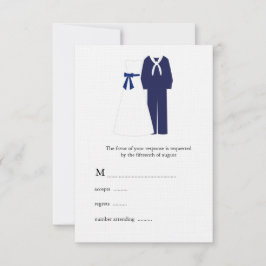 RSVP-Karten für militärische Hochzeiten RSVP Karte
