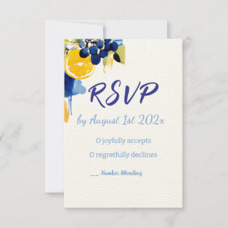 RSVP Karten "La Dolce Vita"