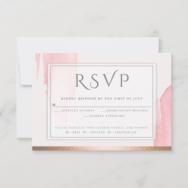 RSVP laver l'aquarelle rose (Devant)