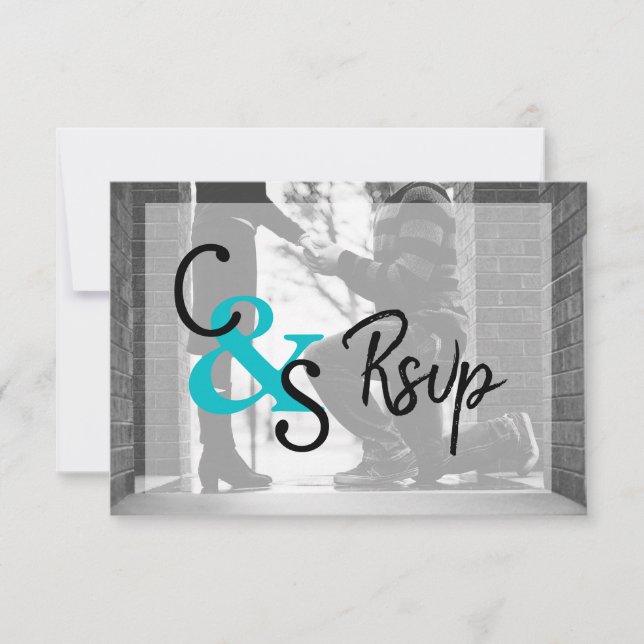 RSVP Modern Day Love 2 - Turquoise (Devant)
