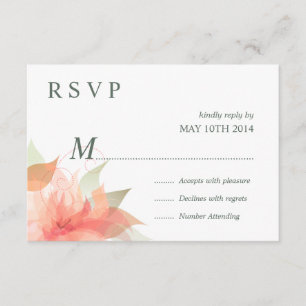 RSVP Orange Ice Floral 2 - Simple