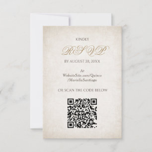 RSVP pour Quinceanera