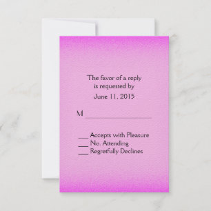 RSVP rose