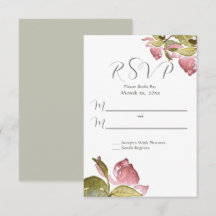 RSVP-Rose für Hochzeiten weich rosa