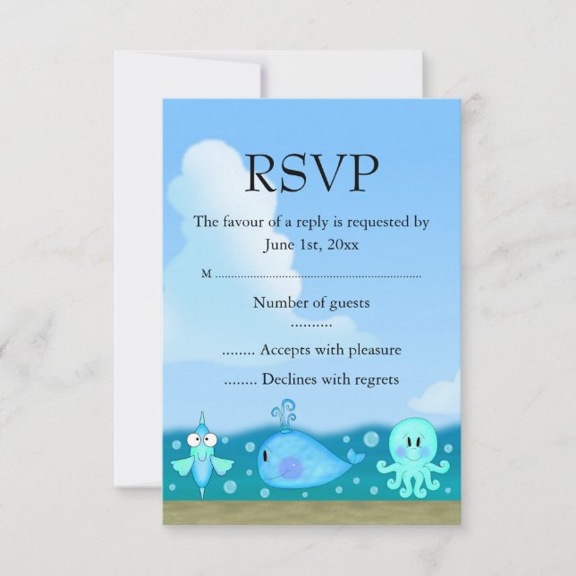RSVP sous la mer (Devant)