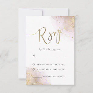 RSVP Wasserfarbe-Spritzer Karte