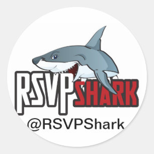 RSVPShark Aufkleber