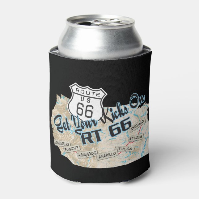 Rt 66 Cooler 2 Dosenkühler (Kanne Vorderseite)