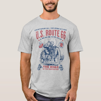 RT 66 T-Shirt - Vintages Moto