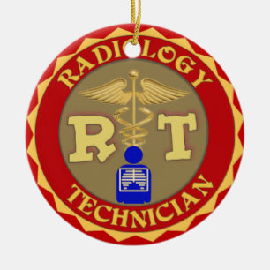 RT RADIOLOGIE-TECHNIKER WEIHNACHTSORNAMENT RÖNTGEN