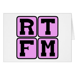 RTFM Lies Das #$%%^ Handbuch Internet Slang Akrony