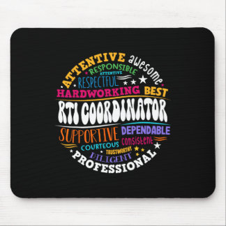 RTI-Koordinator Eingreif-Lehrer Schulteam S Mousepad