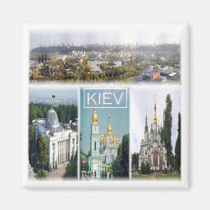 RU * Russland - Kiew Kiew Ukraine Magnet