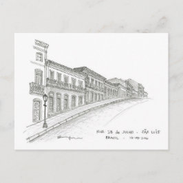 Rua 28 de Julho, São Luís, Brasilien Postkarte