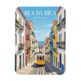 Rua da Bica Portugal Magnet