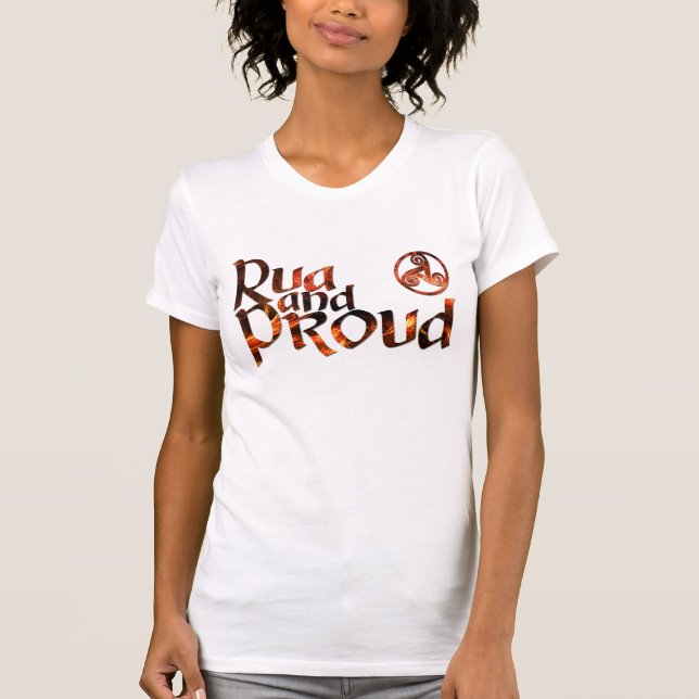 RUA - Redheads und stolzes T-Shirt (Vorderseite)
