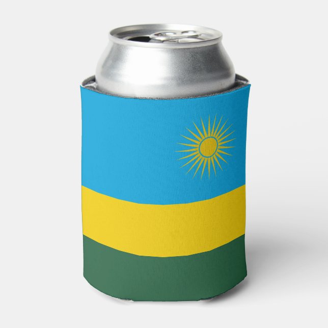 Ruanda-Flagge Dosenkühler (Kanne Vorderseite)