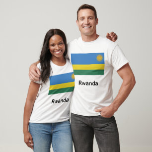 Ruanda-Flagge T-Shirt
