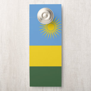Ruanda-Flagge Türanhänger