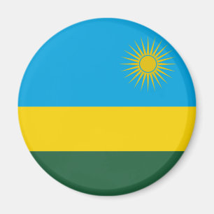 Ruanda-Flaggen-Magnet Magnet