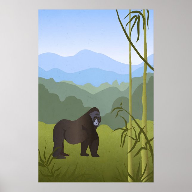 Ruanda-Kinderstube-Plakat Poster (Vorne)