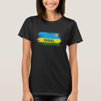 Ruanda - Länderflaggen in Ostafrika T-Shirt
