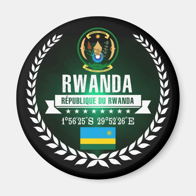 Ruanda Magnet (Vorne)