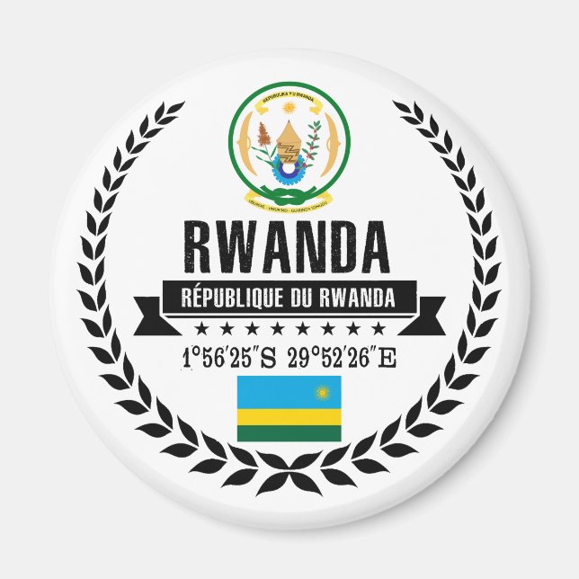 Ruanda Magnet (Vorne)