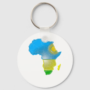 Ruanda Schlüsselanhänger