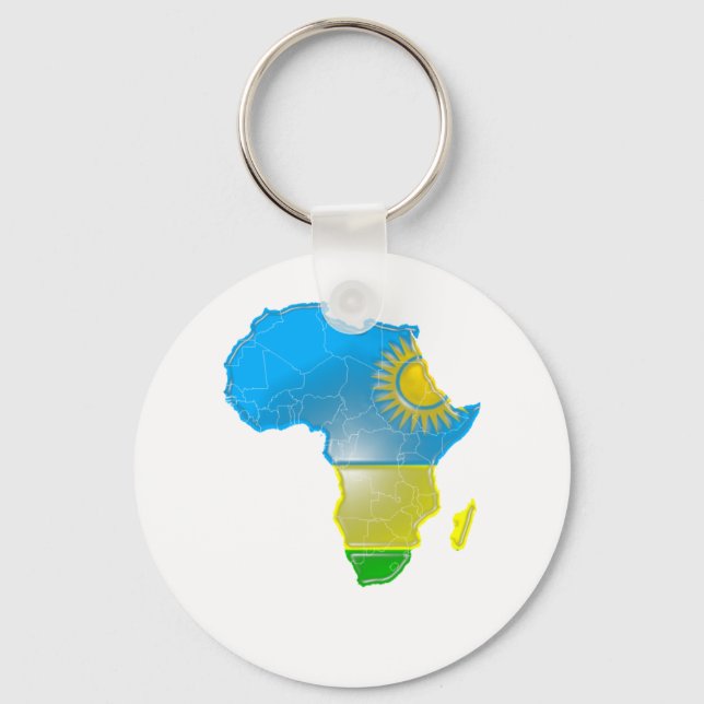 Ruanda Schlüsselanhänger (Vorderseite)