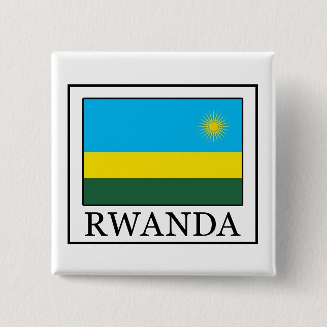 Ruanda-Taste Button (Vorderseite)
