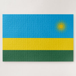 Ruandische Flagge (Ruanda) (afrikanisches Land)
