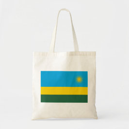Ruandische Flagge (Ruanda) (afrikanisches Land) Tragetasche
