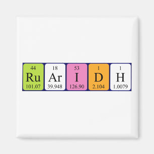 Ruaridh Periodenmagnet Magnet