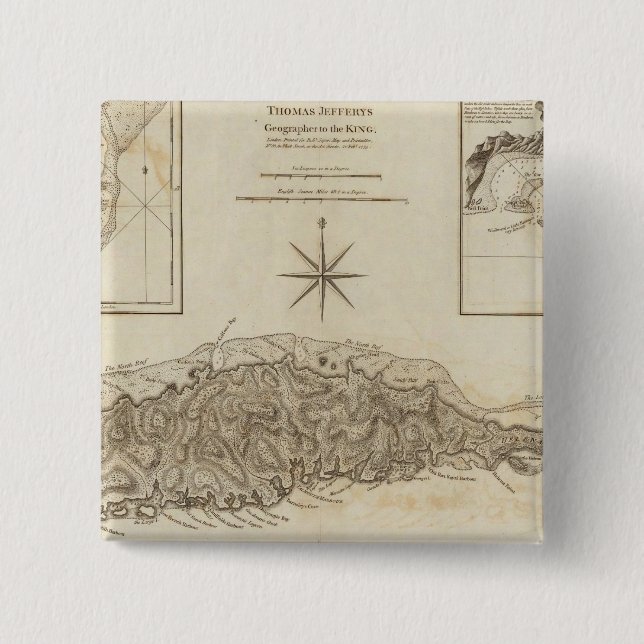 Ruatan oder Rattan Button (Vorderseite)