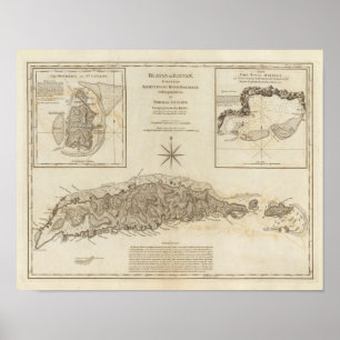 Ruatan oder Rattan Poster