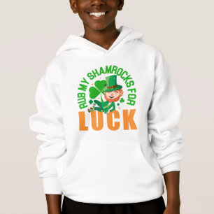 Rub Mes Shamrocks pour la chance Funny St Patrick'