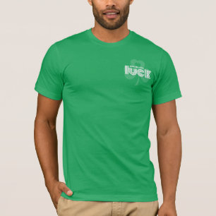 Rub mich zum Glück. Kleeblatt St.Patrick's Day T-Shirt