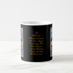 Rubaiyat de tasse d'Omar Khayyam hier, demain T