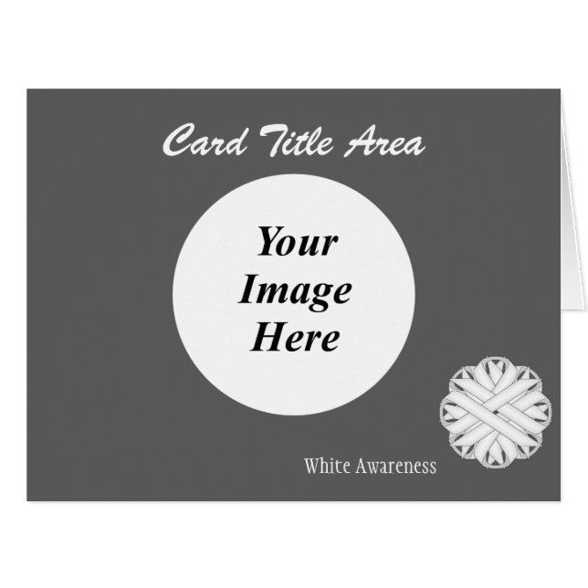 Ruban de fleurs blanches par Kenneth Yoncich Modèl (Devant horizontal)