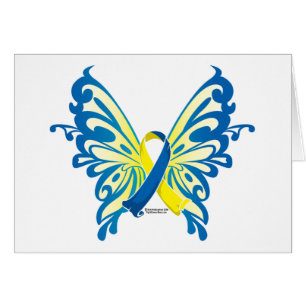 Ruban de papillon de syndrome de Down