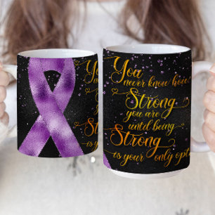 Ruban de sensibilisation violet Mug Design