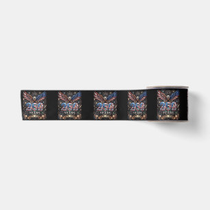 Ruban En Satin 250 Ans 1776 2026 4 juillet Aigle 250e anniversair