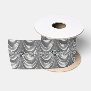 Ruban En Satin 60e anniversaire Mariage de Diamond Heart